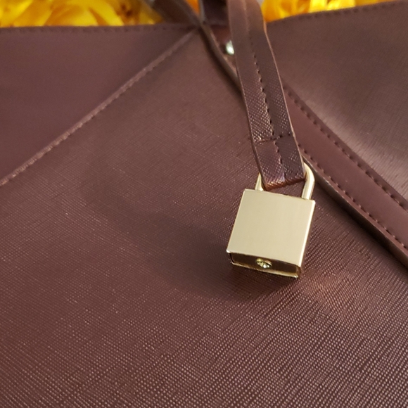 joan vass burgundy tote - Picture 3 of 8